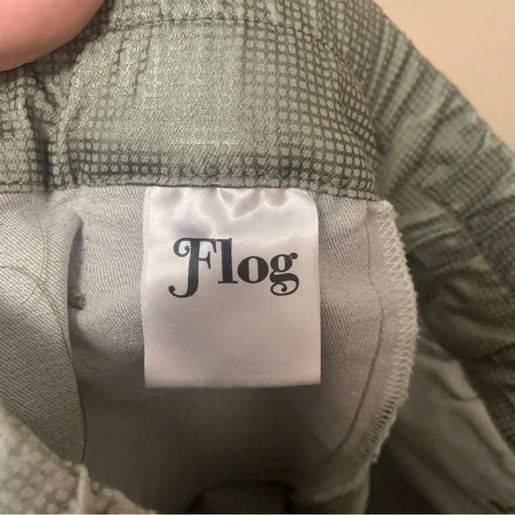 Bevy Flog Shely Pants in Sage Green OG Size 25 NWT New